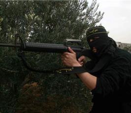 بالصور ... مقاتلون من سرايا القدس مروا من هنا 