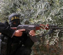 بالصور ... مقاتلون من سرايا القدس مروا من هنا 