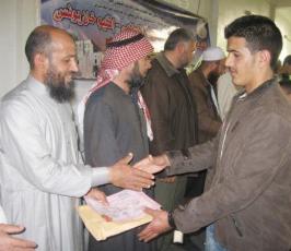 صور حفل تكريم فوج من حفظة كتاب الله في منطقتي بني سهيلا و عبسان الجديدة 