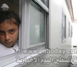 « فلسطين اليوم » تلتقط صوراً لطلبة مدرسة ميدانية أقيمت على أنقاض أخرى مدمرة بغزة 
