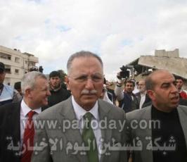 عدسة « فلسطين اليوم » ترافق الأمين العام لمنظمة المؤتمر الإسلامي « أوغلو » في غزة