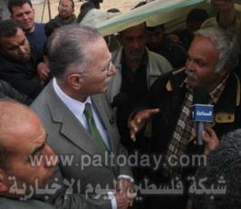 عدسة « فلسطين اليوم » ترافق الأمين العام لمنظمة المؤتمر الإسلامي « أوغلو » في غزة