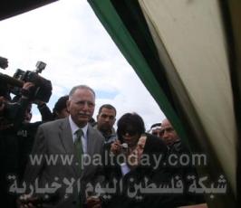 عدسة « فلسطين اليوم » ترافق الأمين العام لمنظمة المؤتمر الإسلامي « أوغلو » في غزة