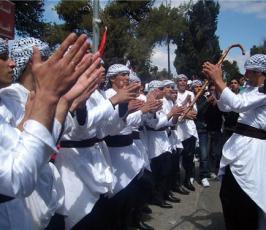 عدسة فلسطين اليوم تلتقط صور بدء احتفالات القدس عاصمة الثقافة بمدينة رام الله