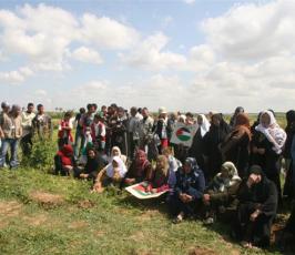 صور احياء ذكرى يوم الأرض شمال أراضينا الفلسطينية