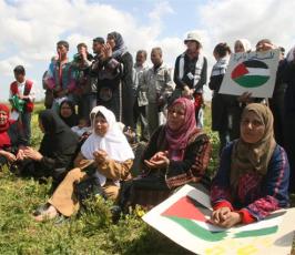 صور احياء ذكرى يوم الأرض شمال أراضينا الفلسطينية