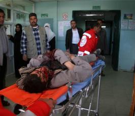 بالصور.. تشييع شهيدين في مخيم الشاطئ غرب مدينة غزة