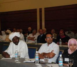 عدسة « فلسطين اليوم » تتجول في المؤتمرالقومي العربي بالسودان