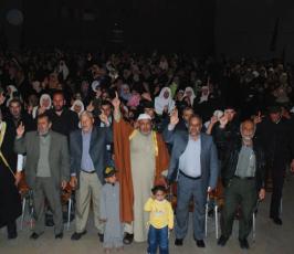 بالصور :مهرجان  دائرة العمل النسائي لحركة الجهاد الإسلامي في ذكرى يوم الاسير الفلسطيني 