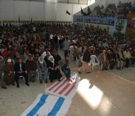 بالصور :: مهرجان الذكرى السنوية الأولى لإستشهاد القائد أيمن الفايد في البريج