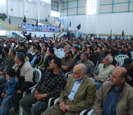 بالصور :: مهرجان الذكرى السنوية الأولى لإستشهاد القائد أيمن الفايد في البريج