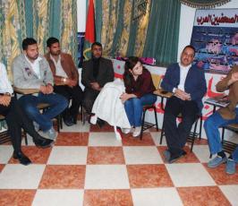 بالصور : صحفيو غزة يتحاورون في نقابة الصحفيين بغزة لتفعيل عمل النقابة