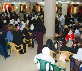 بالصور:مهرجان دائرة العمل النسائى لحركة الجهاد الإسلامى فى ذكرى يوم الأسير شمال القطاع