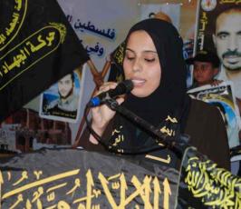 بالصور:مهرجان دائرة العمل النسائى للجهاد الإسلامى فى ذكرى يوم الأسير فى الوسطى