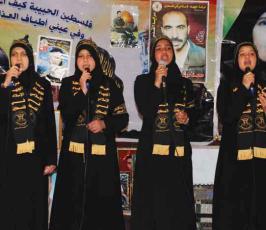 بالصور:مهرجان دائرة العمل النسائى للجهاد الإسلامى فى ذكرى يوم الأسير فى الوسطى