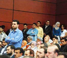 عدسة « فلسطين اليوم » تتجول مع الأمين العام لحركة الجهاد الإسلامي في جامعة حلب