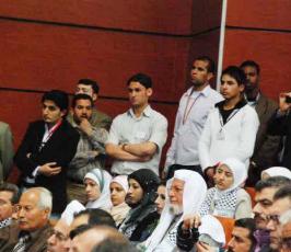 عدسة « فلسطين اليوم » تتجول مع الأمين العام لحركة الجهاد الإسلامي في جامعة حلب