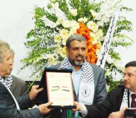 عدسة « فلسطين اليوم » تتجول مع الأمين العام لحركة الجهاد الإسلامي في جامعة حلب
