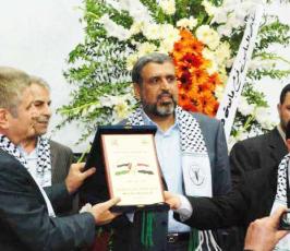 عدسة « فلسطين اليوم » تتجول مع الأمين العام لحركة الجهاد الإسلامي في جامعة حلب