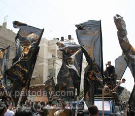 عدسة « فلسطين اليوم » ترافق كوادر وأنصار الجهاد الإسلامي في مسيرات النكبة 