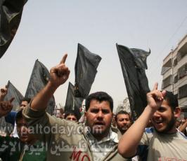 عدسة « فلسطين اليوم » ترافق كوادر وأنصار الجهاد الإسلامي في مسيرات النكبة 