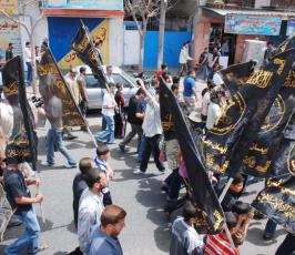 بالصور:مسيرة جماهيرية حاشدة لحركة الجهاد الإسلامى بالشمال فى الذكرى الحادية والستين للنكبة