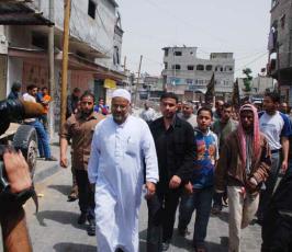 بالصور:مسيرة جماهيرية حاشدة لحركة الجهاد الإسلامى بالشمال فى الذكرى الحادية والستين للنكبة