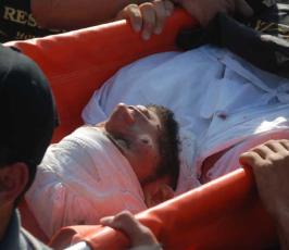 بالصور :: جنازة الشهيدين  جاسر و صالح اللذين استشهدا أثناء تأديتهما لمهمة جهادية جنوب القطاع .