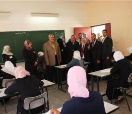 عدسة « فلسطين اليوم » ترافق طلبة الثانوية العامة بقطاع غزة في أول يوم للامتحانات