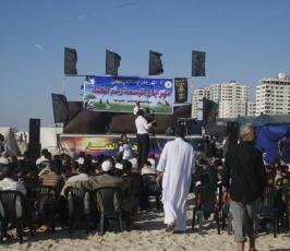 بالصور: مهرجان البسمة رغم المحنة في غزة لحركة الجهاد الإسلامي في فلسطين 