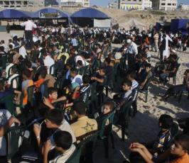 بالصور: مهرجان البسمة رغم المحنة في غزة لحركة الجهاد الإسلامي في فلسطين 