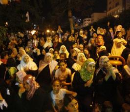 بالصور .. العرس الجماعي الذي نظمته حركة الجهاد الإسلامي لمئة عريس بغزة
