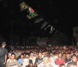 بالصور :: حفل تكريم أهالي شهداء الحرب بقرية خزاعة شرق خانيونس