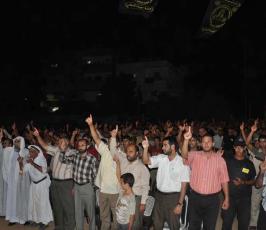 بالصور :: حفل تكريم أهالي شهداء الحرب بقرية خزاعة شرق خانيونس