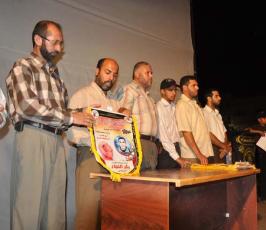 بالصور :: حفل تكريم أهالي شهداء الحرب بقرية خزاعة شرق خانيونس