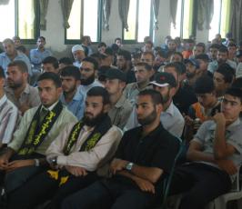 بالصور::ندوة سياسية تقيمها الرابطة الإسلامية بعنوان حل الدولتين الى أين؟ بالوسطى