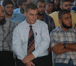 بالصور::ندوة سياسية تقيمها الرابطة الإسلامية بعنوان حل الدولتين الى أين؟ بالوسطى