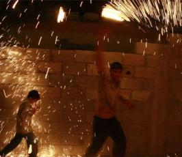 بالصور .. أطفال غزة يستقبلون شهر رمضان المبارك