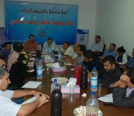 بالصور::الدكتور محمد الهندى عضو المكتب السياسى للجهاد الإسلامى يلتقى عددا من الإعلاميين