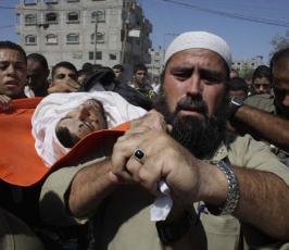 عدسة « فلسطين اليوم » ترافق موكب تشييع ثلاثة شهداء من مجاهدي سرايا القدس بغزة