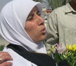 الأسيرات المحررات من حركة الجهاد الإسلامي فاطمة الزق وباقي رفيقاتها من الضفة الغربية