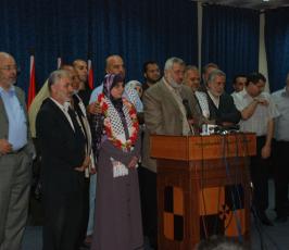 عدسة « فلسطين اليوم » ترصد مراسم إستقبال الاسيرة المحررة روضة حبيب