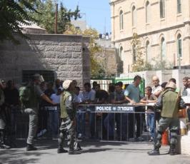 عدسة « فلسطين اليوم » ترصد اللحظات التي سبقت اعتقال الاحتلال للشيخ كمال الخطيب