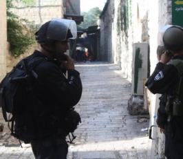 عدسة « فلسطين اليوم » ترصد اللحظات التي سبقت اعتقال الاحتلال للشيخ كمال الخطيب