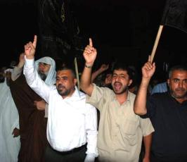بالصور:: مسيرة حاشدة نظمتها حركة الجهاد الاسلامى نصرة للمسجد الاقصى بالوسطى