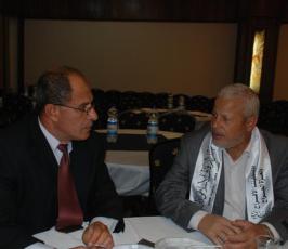 جانب من العرس الجماعي الذي نظمته الهيئة الخيرية لأبناء شهداء الحرب على غزة 