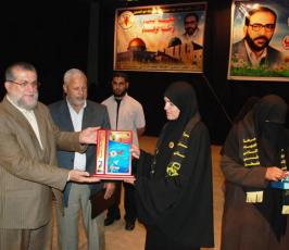 بالصور:: إحتفال دائرة العمل النسائى بحركة الجهاد الاسلامى بالمحررتين الزق وحبيب بمركز رشاد الشوا