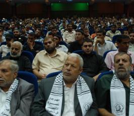 بالصور:: مهرجان الرابطة الاسلامية الاطار الطلابى لحركة الجهاد الاسلامى « نصرة للأقصى بذكرى الشقاقى »بغزة