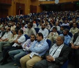 بالصور:: مهرجان الرابطة الاسلامية الاطار الطلابى لحركة الجهاد الاسلامى « نصرة للأقصى بذكرى الشقاقى »بغزة