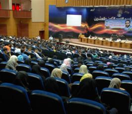 بالصور:: مهرجان الرابطة الاسلامية الاطار الطلابى لحركة الجهاد الاسلامى « نصرة للأقصى بذكرى الشقاقى »بغزة